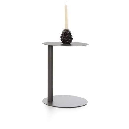 Coco Maison Owen bijzettafel H50cm Antraciet